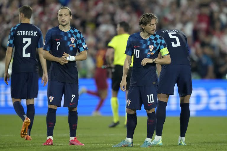 La desazón de Modric, que a los 37 años no pudo ganar su primer título con el seleccionado de Croacia