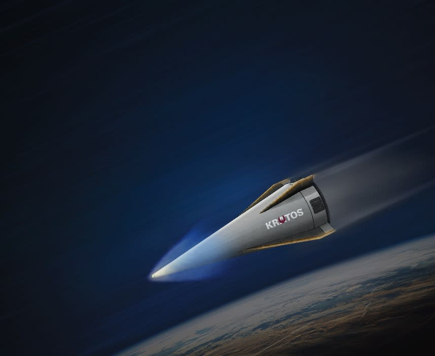  美國近期宣布成功試飛高超音速飛行器「 HTB-1 」，引起全世界軍事愛好者關注。 圖 : 翻攝自騰訊網