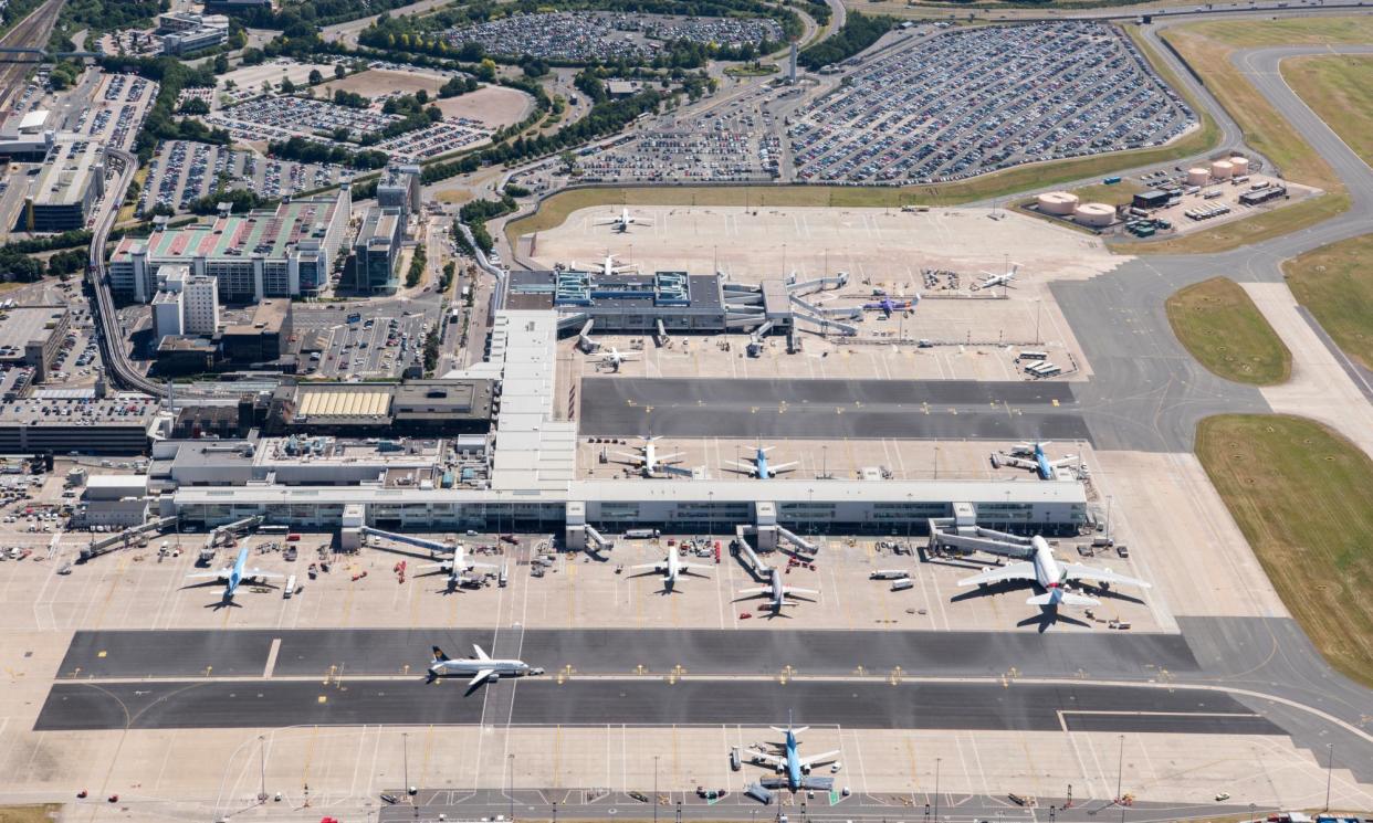 <span>A number of arrivals at Birmingham airport had been delayed.</span><span>Photograph: Heritage Images/Getty Images</span>