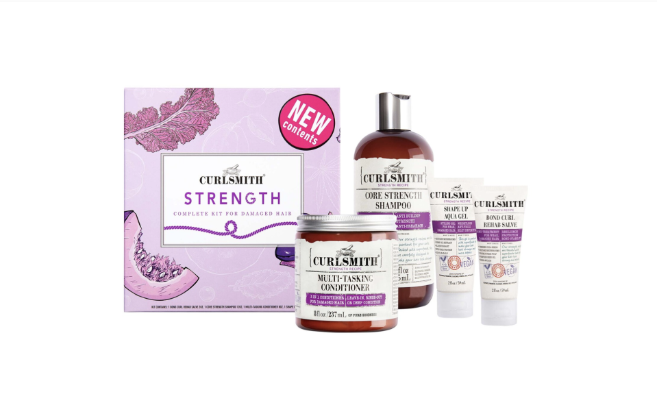 49) Curly Hair Strength Styling Set for Damaged Hair