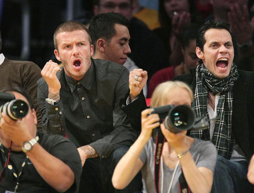 Beckham Anthony Lakers Game jpg Acirc Acirc