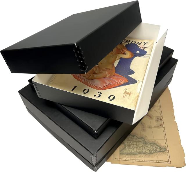 Gaylord Archival® Tan Barrier Board High Capacity Photo Box, Archival  Storage Boxes, Preservation