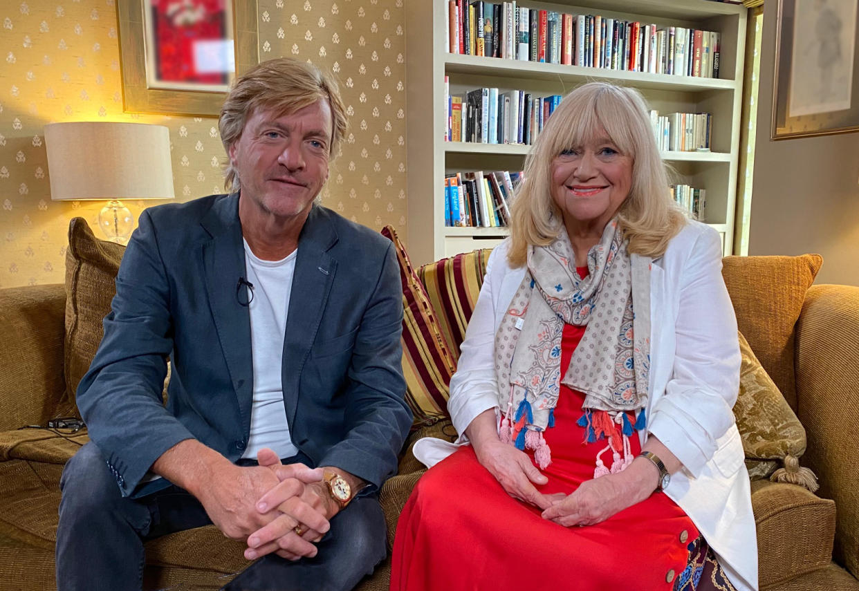 Richard Madeley insists he has not dyed his hair for his new reading show with wife Judy. (Channel 4)