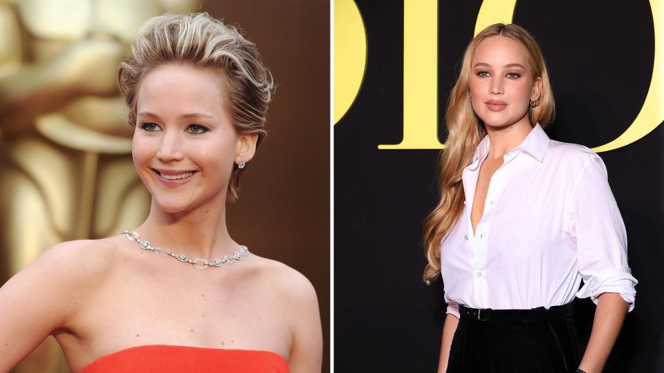 Jennifer Lawrence's volumised crop