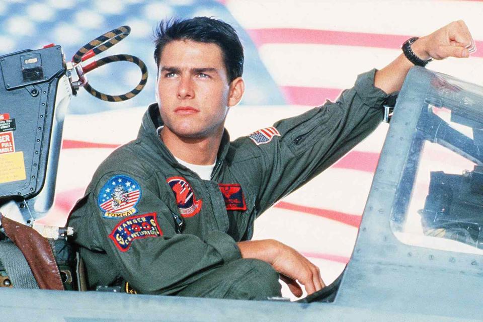 <p>Paramount/Kobal/Shutterstock</p> Tom Cruise in 1986
