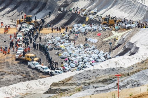 Similar techniques were used earlier this summer in Germany during a mass occupation of an open-cast mine