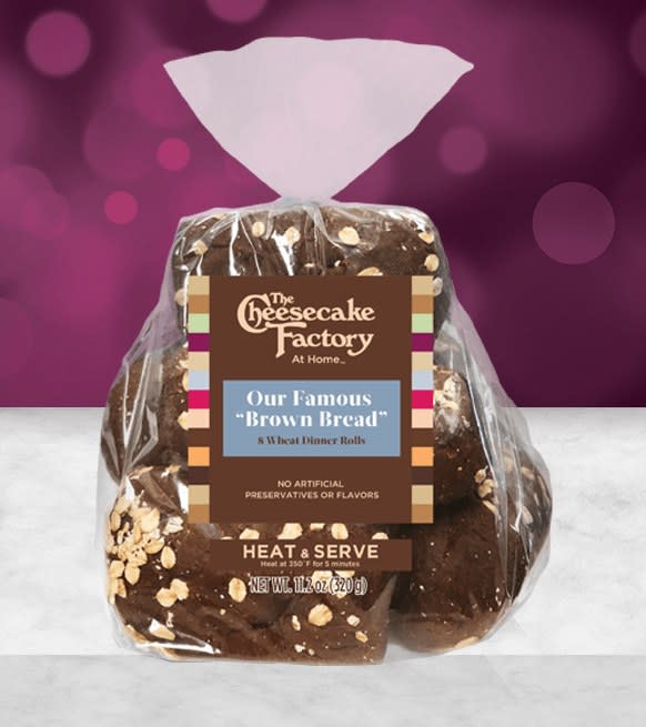 <h1 class="title">Cheesecake Factory's Famous Brown Bread Is Officially Coming to Grocery Stores</h1><cite class="credit">The Cheesecake Factory</cite>