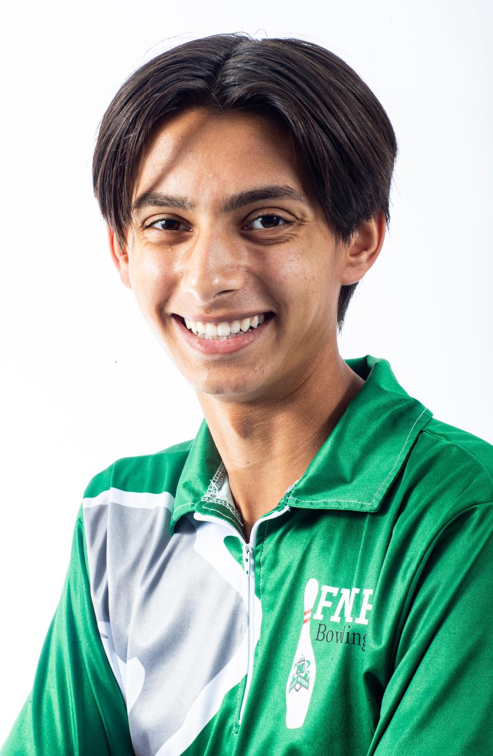 Kiran Shah, Fort Myers High School, is a News-Press All-Area for Boys Bowling