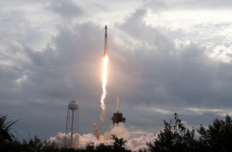 FILE PHOTO: Axiom Mission 3 launches to the International Space Station