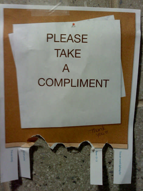 Please Take A Compliment