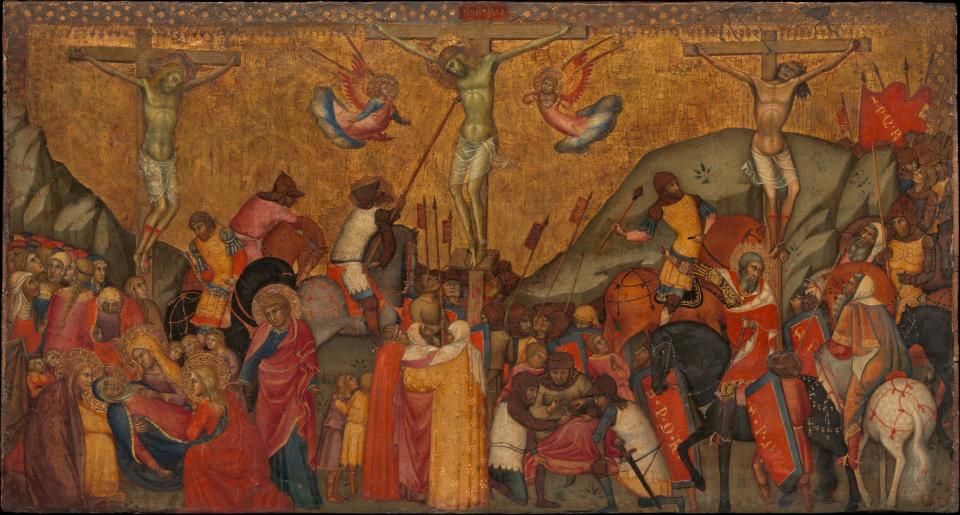 “The Crucifixion” by Andrea di Bartolo.