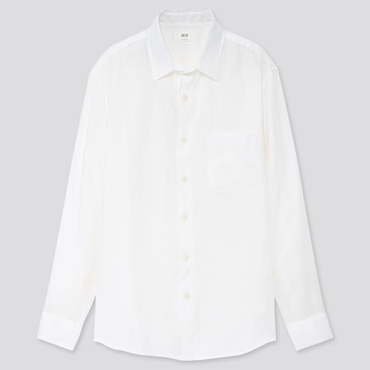 Linen Long-Sleeve Shirt