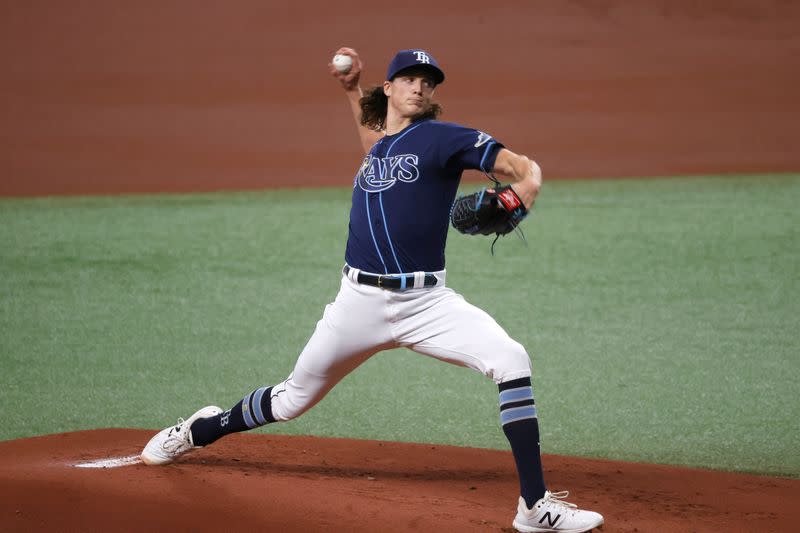 MLB: Texas Rangers at Tampa Bay Rays