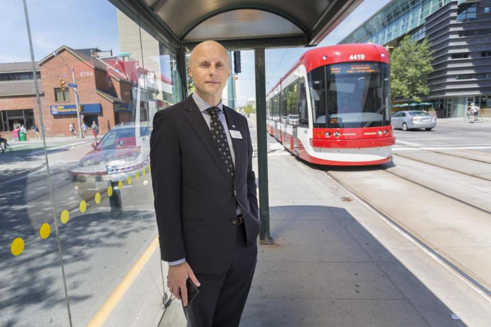 Ex-TfL manager Andy Byford is working on plans for New York's subway (Toronto Star via Getty Images)