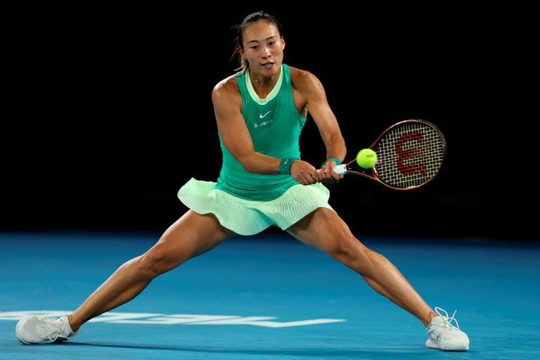 Zheng Qinwen alcanzó la final del Australian Open 