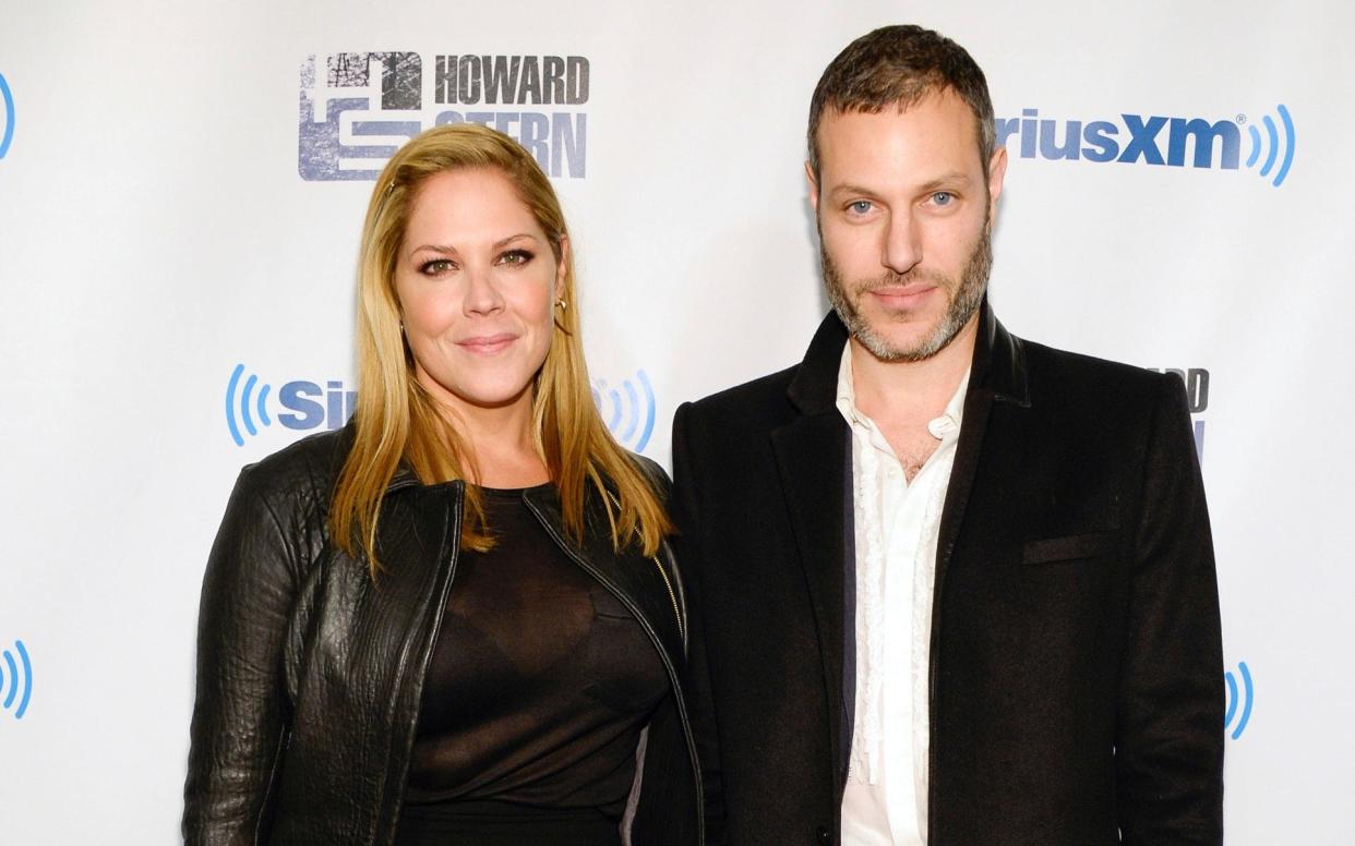Actress Mary McCormack and husband Michael Morris - Invision