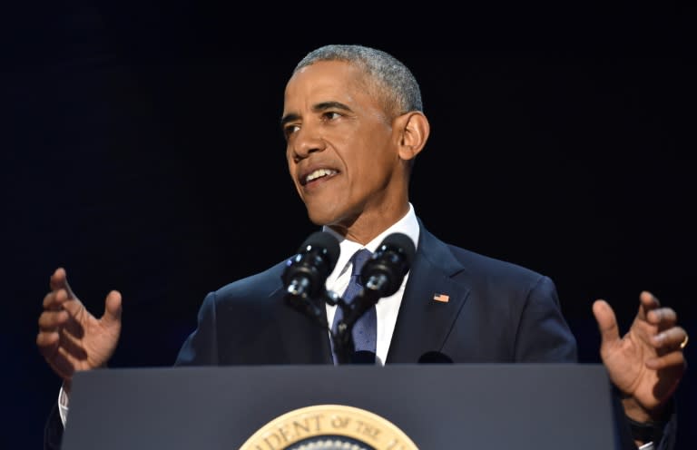 In his farewell speech US President Barack Obama said race remained "a potent and often divisive force in our society"