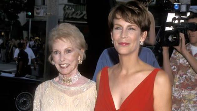 Janet Leigh and Jamie Lee Curtis at the 