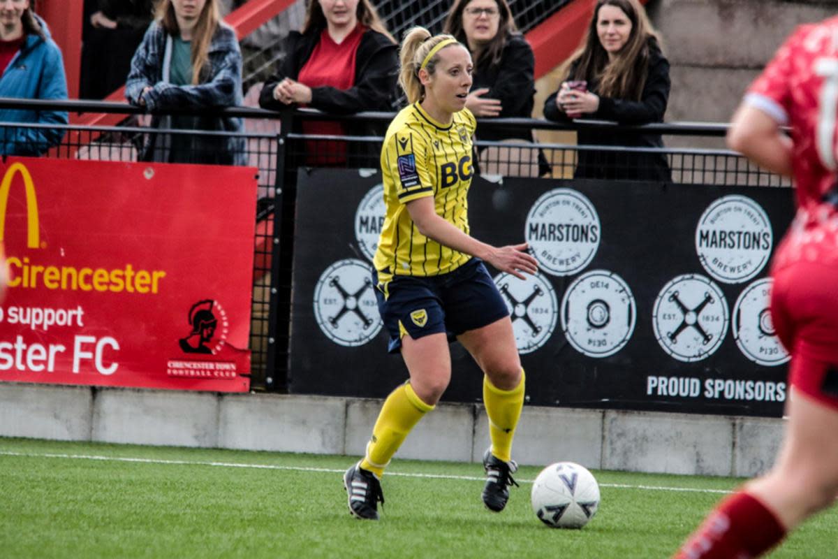 The injury occured during United's game against London Bees <i>(Image: Oxford United)</i>