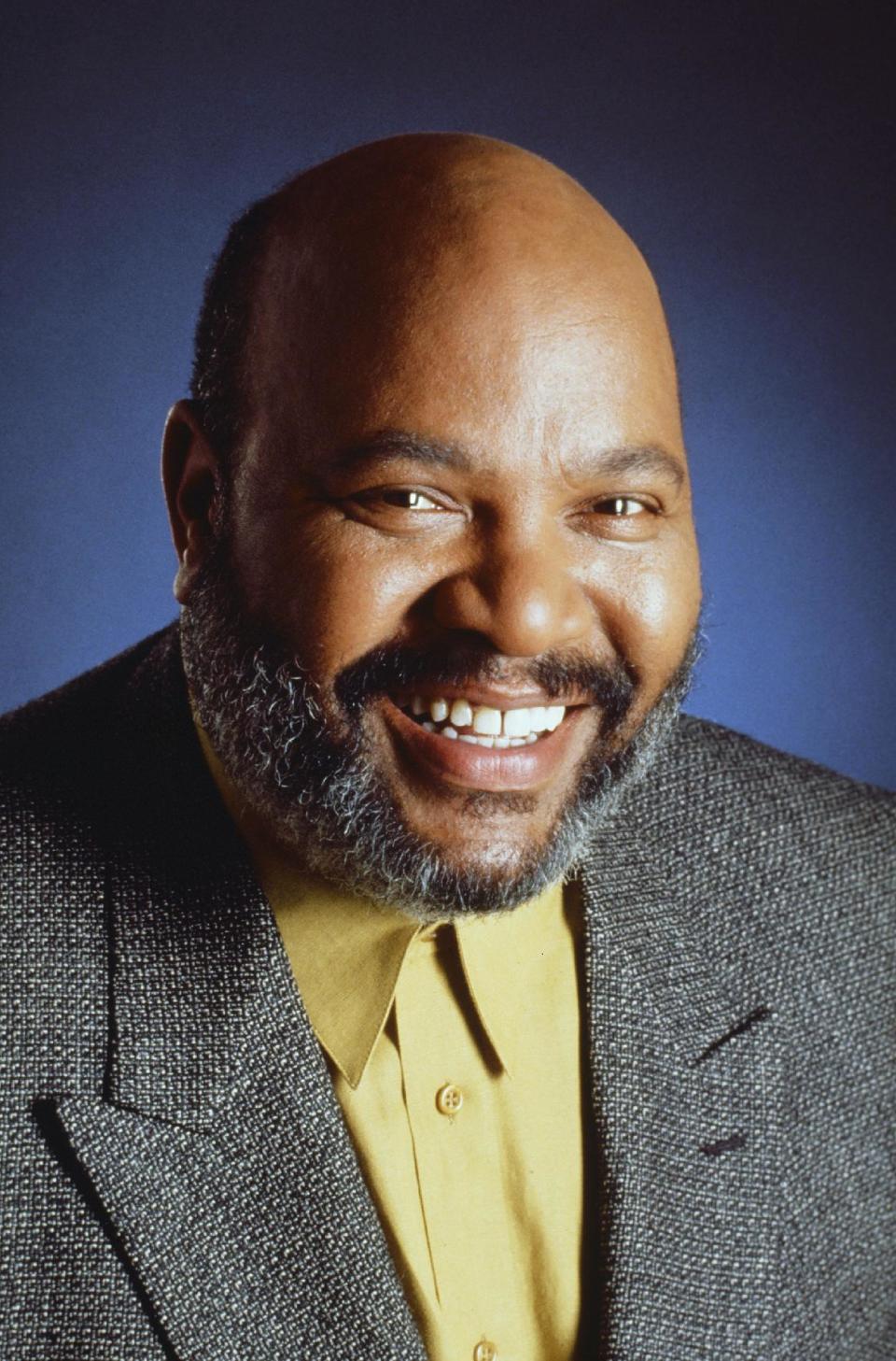 This photo provided by NBC shows James Avery as Philip Banks from season 2 of the TV series, "The Fresh Prince of Bel-Air." Avery, 65, the bulky character actor who laid down the law as the Honorable Philip Banks has died. Avery's publicist, Cynthia Snyder, told The Associated Press that Avery died Tuesday, Dec. 31, 2013. (AP Photo/NBC, Paul Drinkwater)