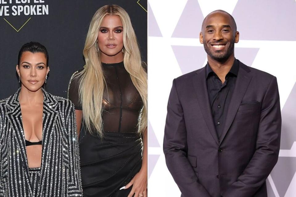 From left: Kourtney Kardashian, Khloe Kardashian and Kobe Bryant | AFF-USA/Shutterstock;  Steve Granitz/Getty