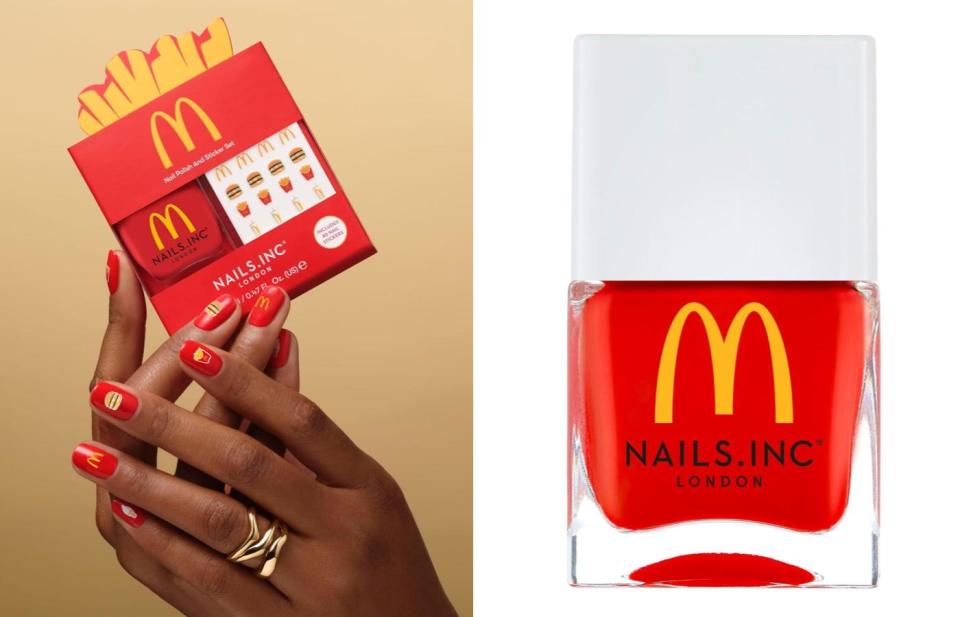 mcdonalds nail polish