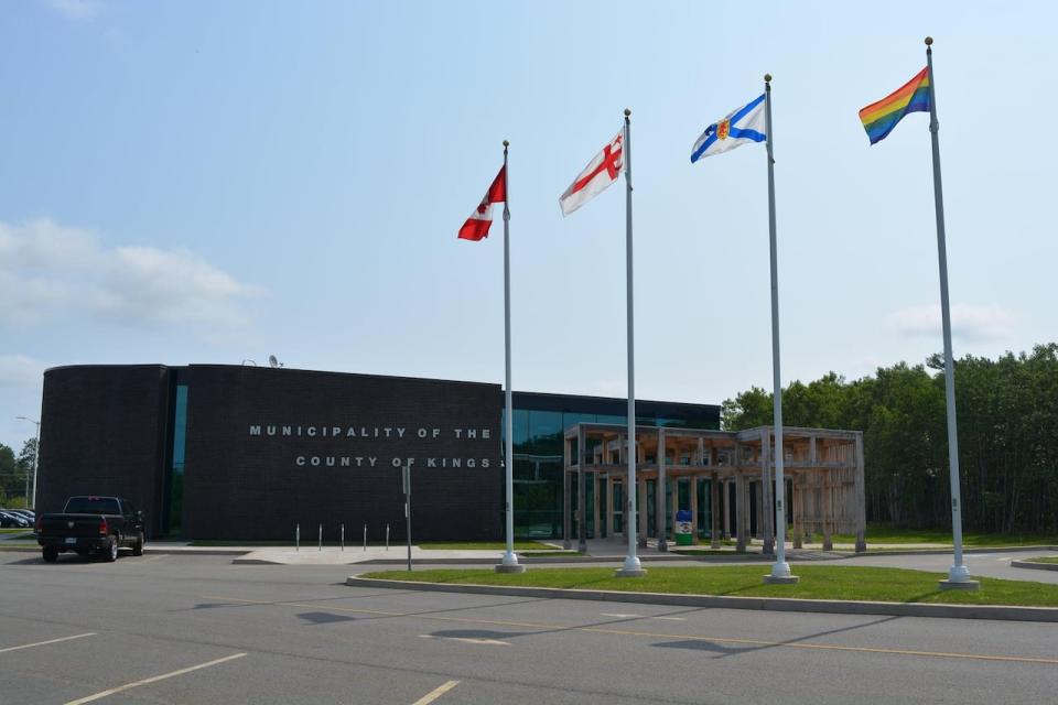 The Municipality of Kings County government building in Kentville, NS. 