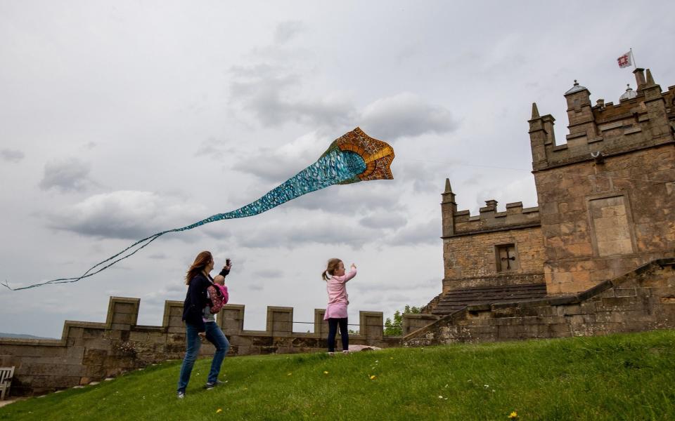 Kites at Bolsover Castle, Derbyshire, UK - Charlotte Graham