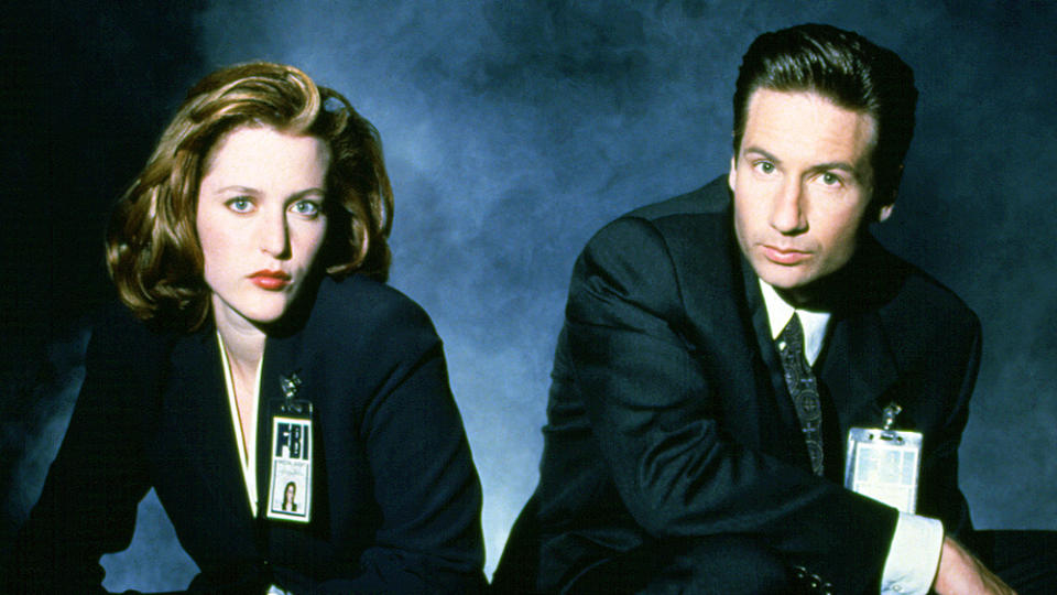 Gillian Anderson and David Duchovny in The X-Files. - Credit: Courtesy of 20th Century Fox/Everett Collection