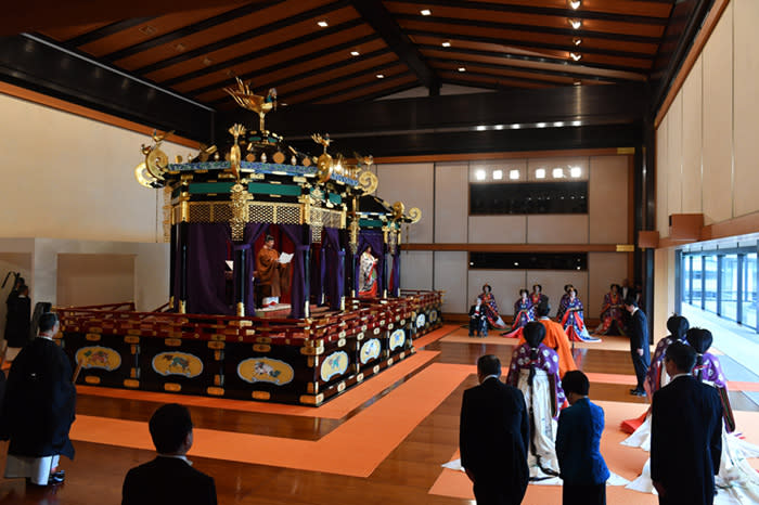 Los Reyes asisten a la entronización de Naruhito como emperador de Japón