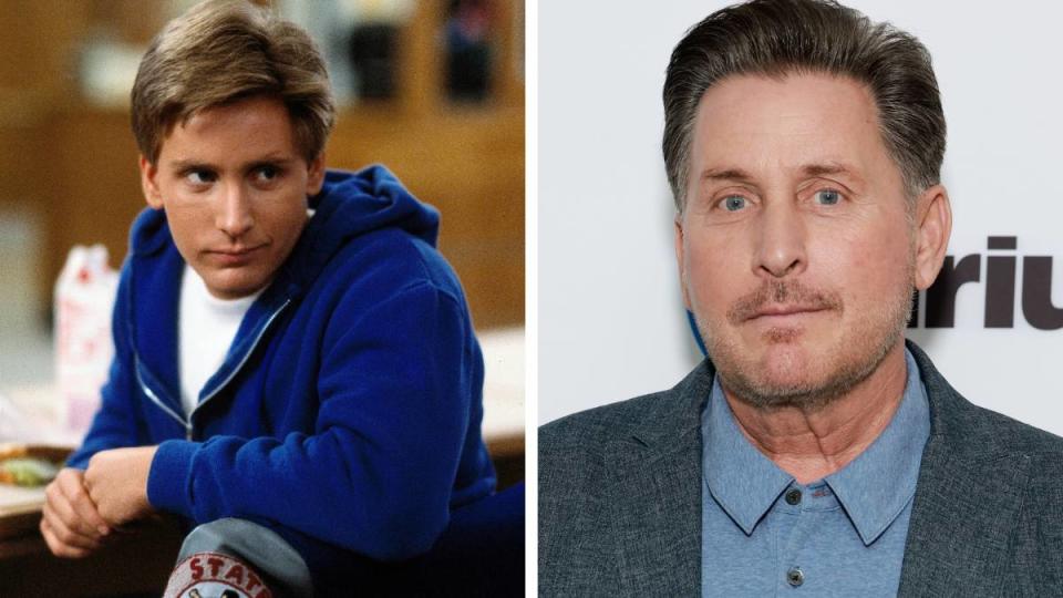 Emilio Estevez as Andrew Clark (The Breakfast Club Cast)