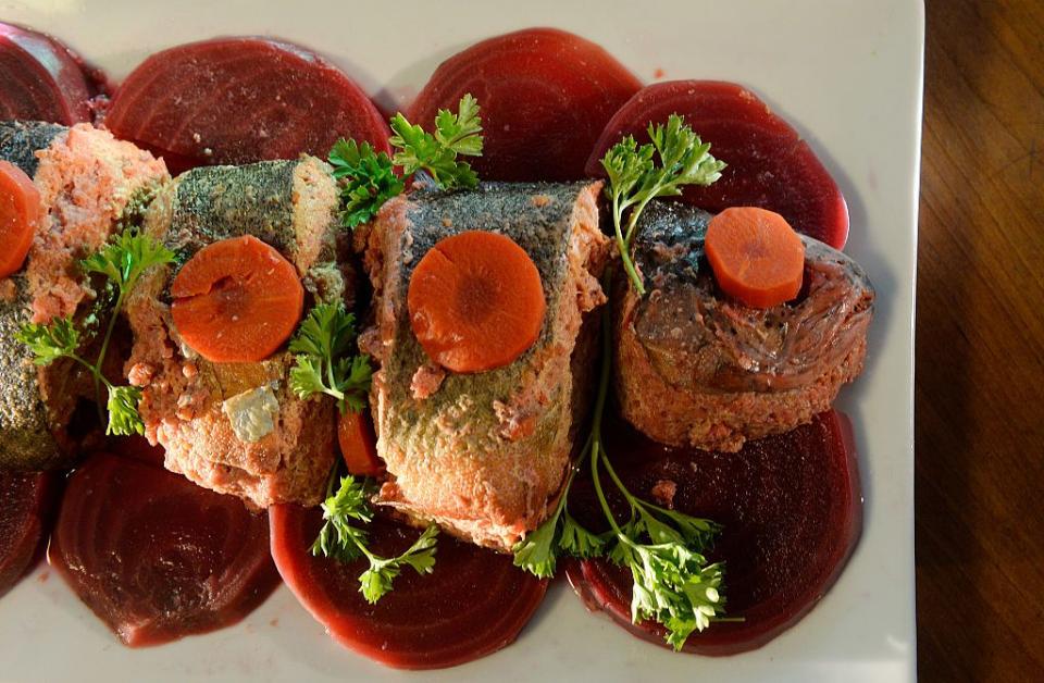 Gefilte fish. (Getty Images)
