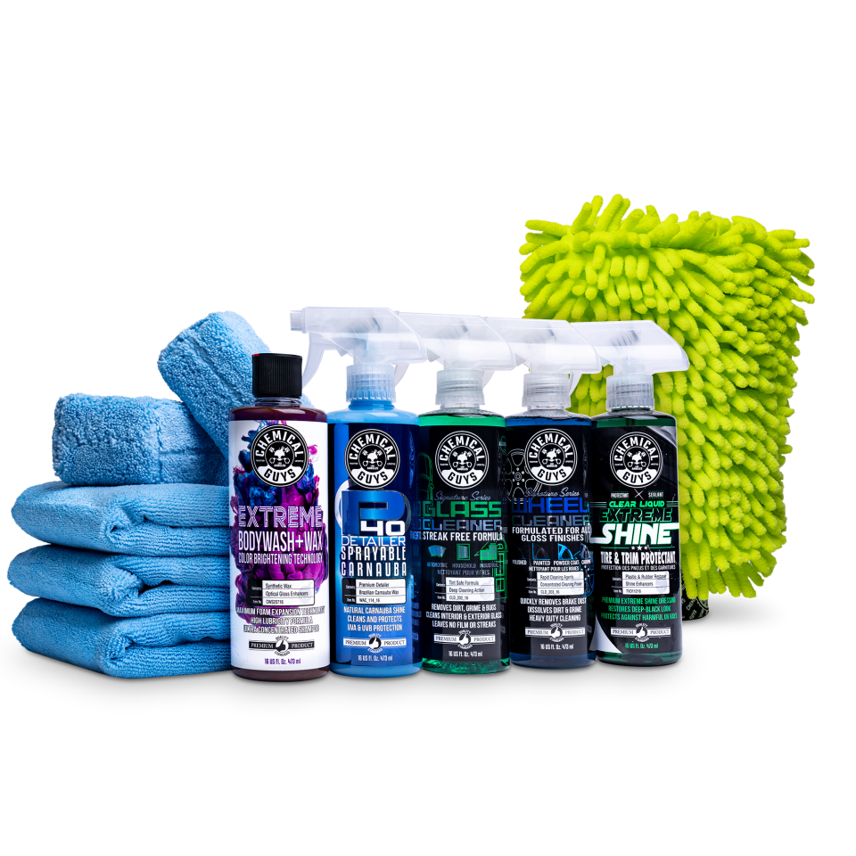 Complete Wash, Shine & Protect Car Care Kit