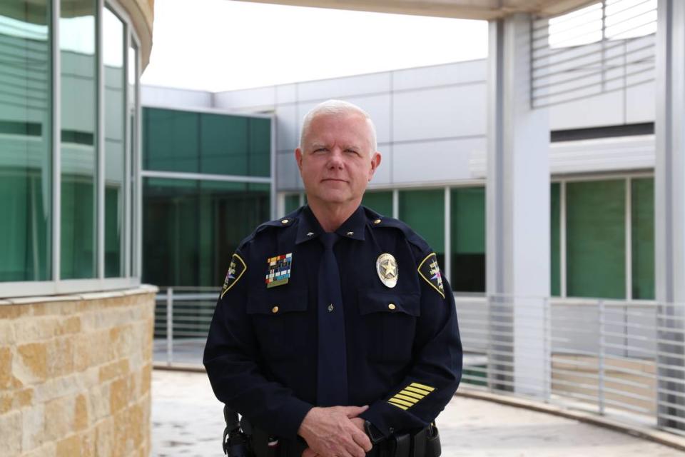 Mike Young, a 38-year veteran in North Richland Hills, has been named interim police chief.