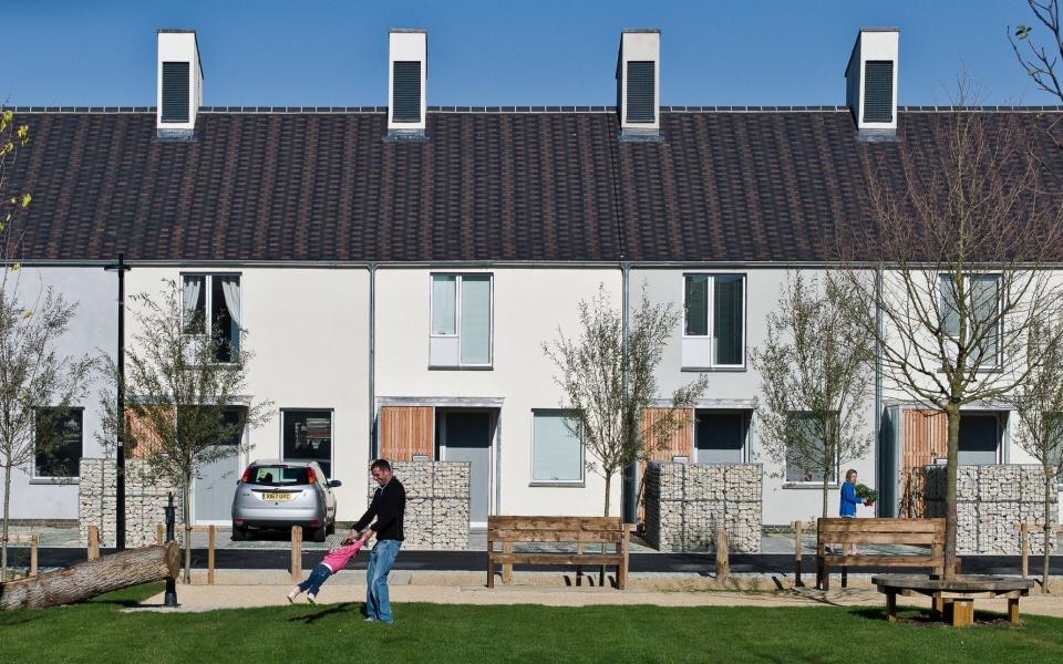 Some homes build by McCloud's company HAB Housing - Credit: Paul Miller