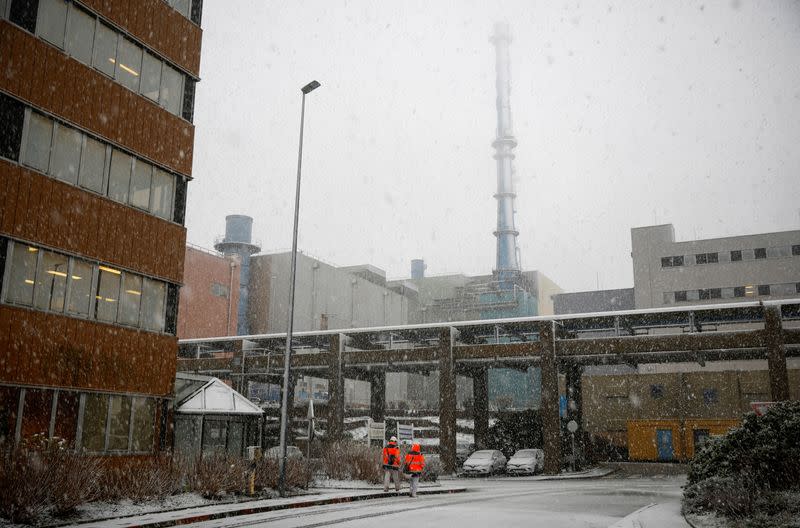 France's only nuclear waste reprocessing plant in La Hague