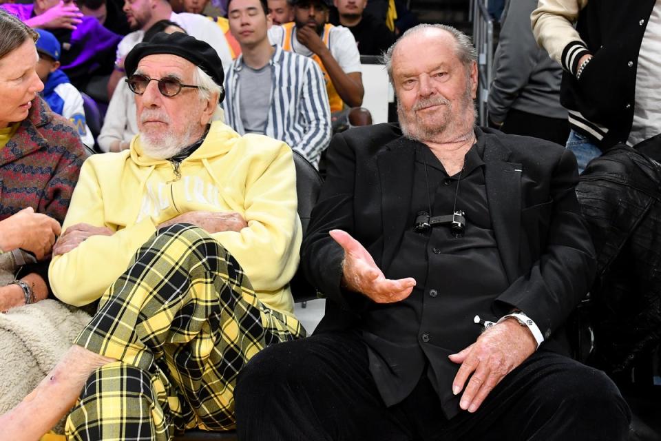 Lou Adler and Jack Nicholson (Getty Images)