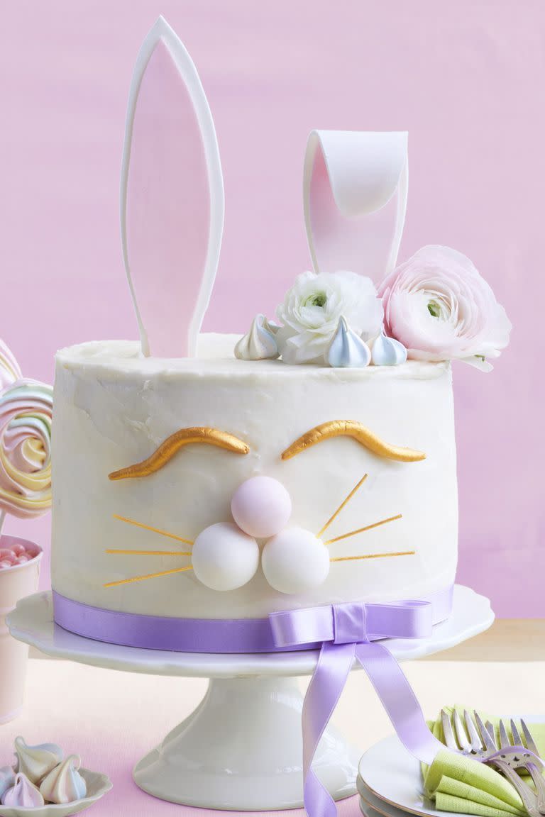 7) Carrot Bunny Cake