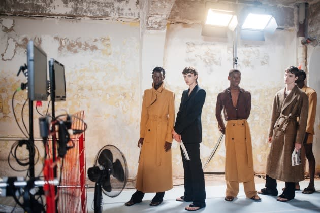 Louis Vuitton Spring 2024 Men's Fashion Show Backstage