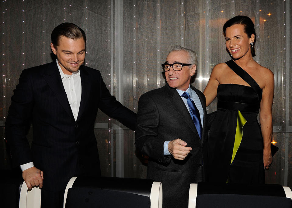 Giorgio Armani Honors Shutter Island 2010 Leonardo DiCaprio Martin Scorsese Roberta Armani