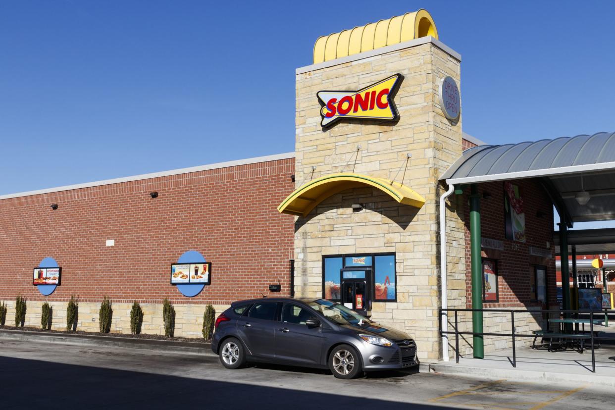 Sonic Drive-In Fast Food Location