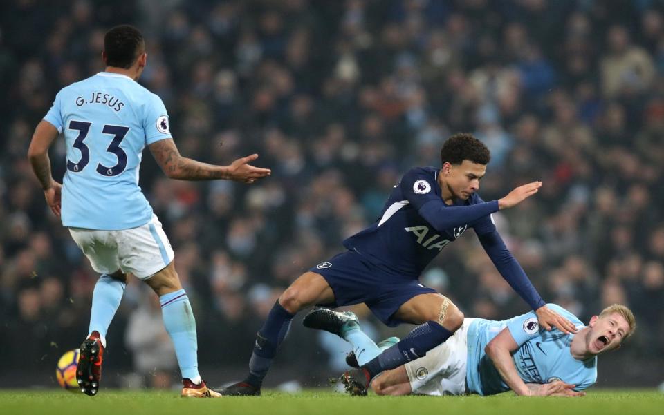 Mauricio Pochettino: I will talk to Dele Alli about Kevin De Bruyne tackle and his lack of form