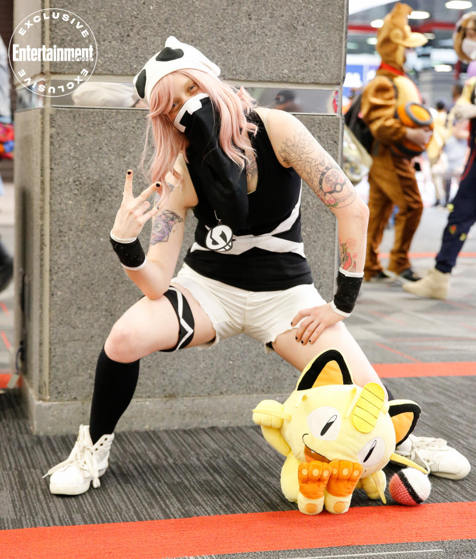 Team Skull Grunt from <em>Pokemon</em> cosplayer