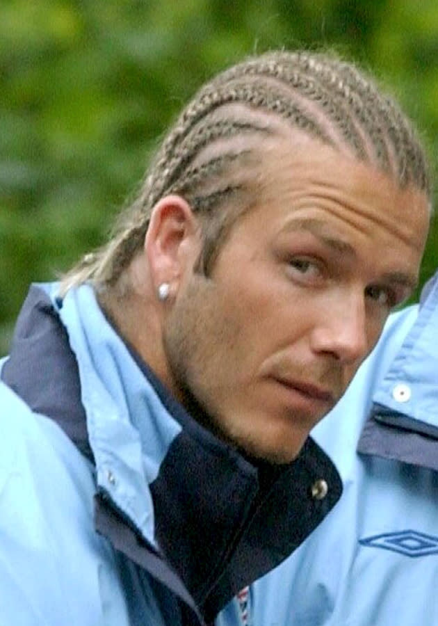 David Beckham Top 10 worst celebrity hairstyles