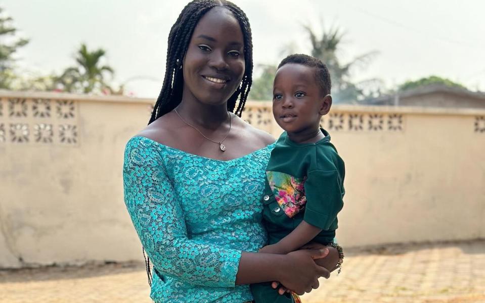 Chantelle, the mother of Ace-Liam Nana Sam Ankrah, recognised his talent when he was just six month's old