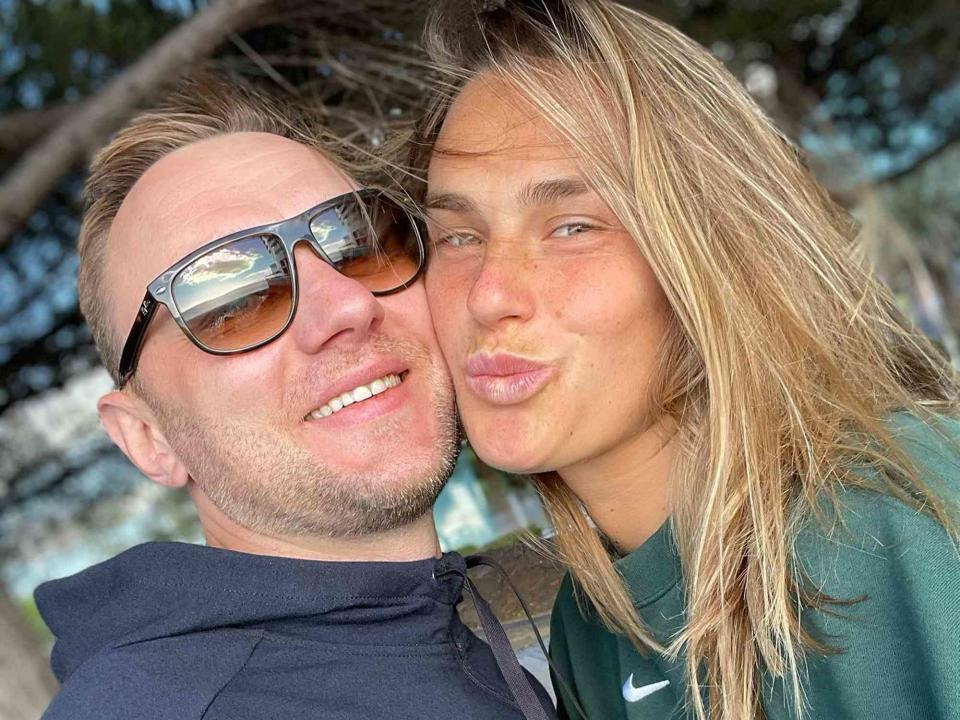 Aryna Sabalenka Instagram Konstantin Koltsov and Aryna Sabalenka