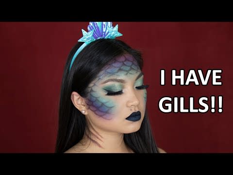 3) No-Fishnet Mermaid Makeup Tutorial