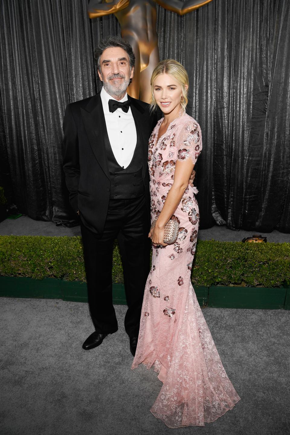 <h1 class="title">Chuck Lorre and Arielle Mandelson</h1><cite class="credit">Photo: Getty Images</cite>