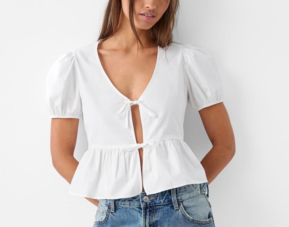 Blouse à manches courtes