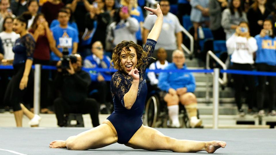 Katelyn Ohashi's gymnastics routines saw her become an internet sensation.